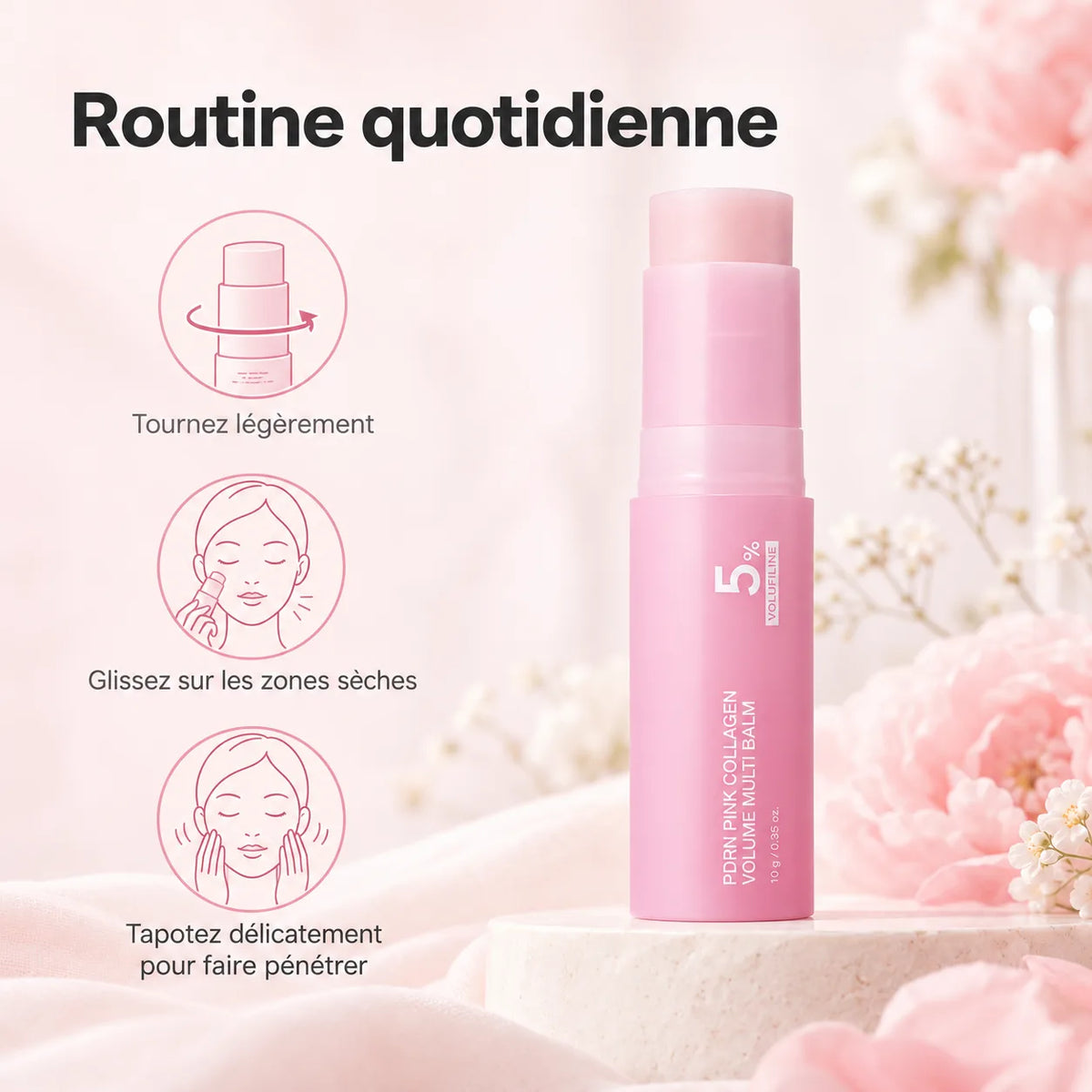 Le Stick Glow qui repulpe et réveille l'éclat